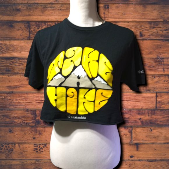 Columbia "Take a hike" Customized Crop Top - Picture 2 of 5